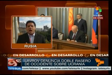 Lavrov pide a OTAN que no acuse ni ataque a Rusia por crisis ucraniana