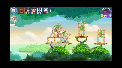 Débloquer personnage Luca Angry Birds Stella - 3 étoiles niveau 23 à 28