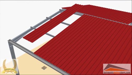 batiment metallique en kit : notre vidéo de montage