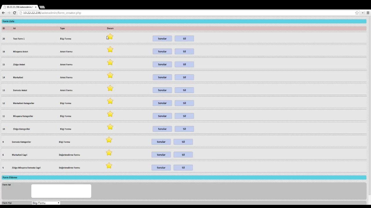 FormCreator Tutorial