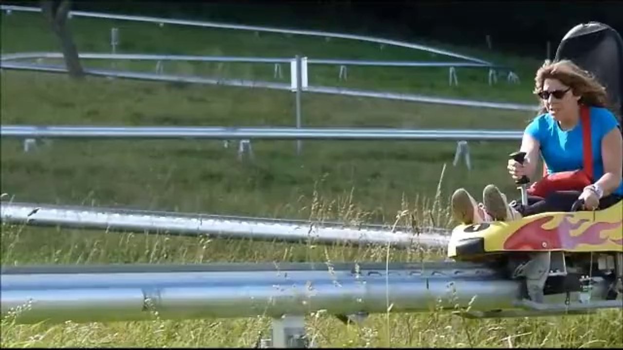 Luge sur Rail à Clécy