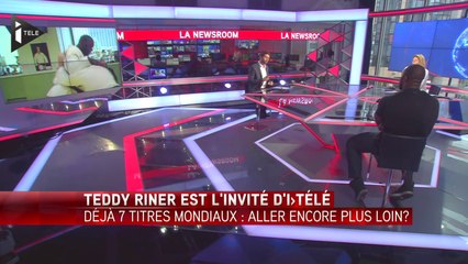 T. Riner le septuple champion du monde sur le plateau d'i>TELE