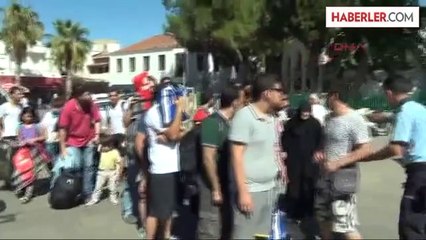 Bodrum'da 27 Suriyeli Kaçak ile 4 Organizatör Yakalandı