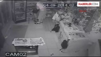 Tekel Bayisini Soyarken Suçüstü Yakalandı