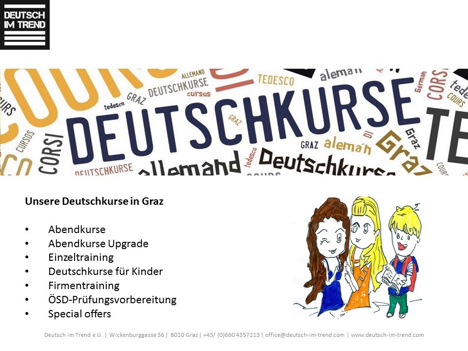 Deutsch im Trend_Deutschkurs in Graz