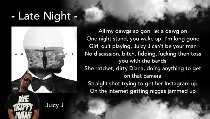 Late Night - Trey Songz ft. Juicy J (Lyrics)