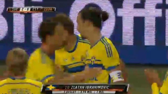 La superbe Madjer de Zlatan Ibrahimovic pour battre le record de buts en sélection face à l'Estonie