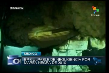 Juez de EEUU condena a The British Petroleum (BP) por negligencia
