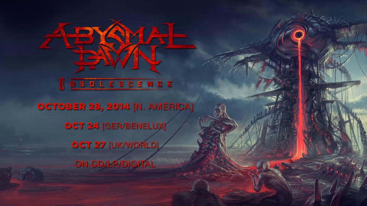 ABYSMAL DAWN  - 'Obsolescence' Studio Update #1 - Drums