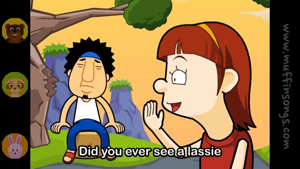 Did You Ever See A Lassie _ nursery rhymes & children songs with lyrics
