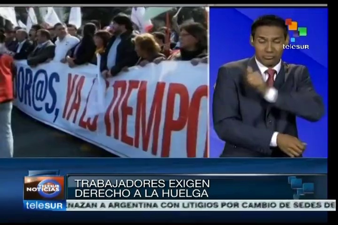Chile: trabajadores y estudiantes demandan al gobierno reforma laboral