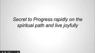 Spiritual teaching | How to Live Joyfully Everyday