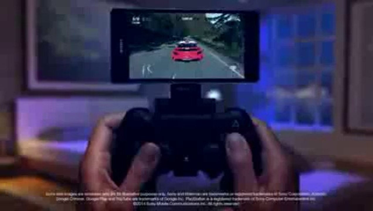 Xperia Z3  immerse yourself in an authentic gaming experience with PS4 Remote Play