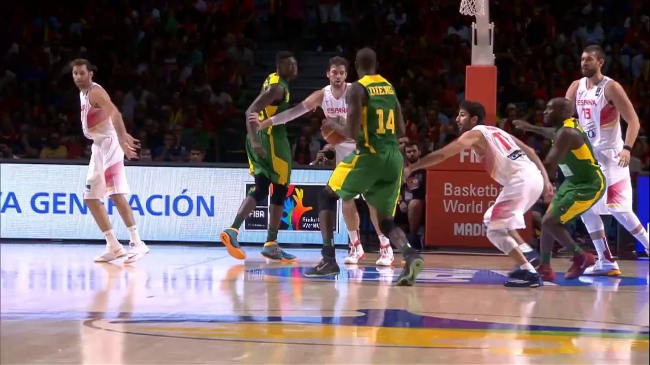 Spain v Senegal - Best Steal - 2014 FIBA Basketball World Cup