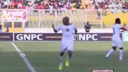 But d'André Ayew lors de Ghana - Ouganda