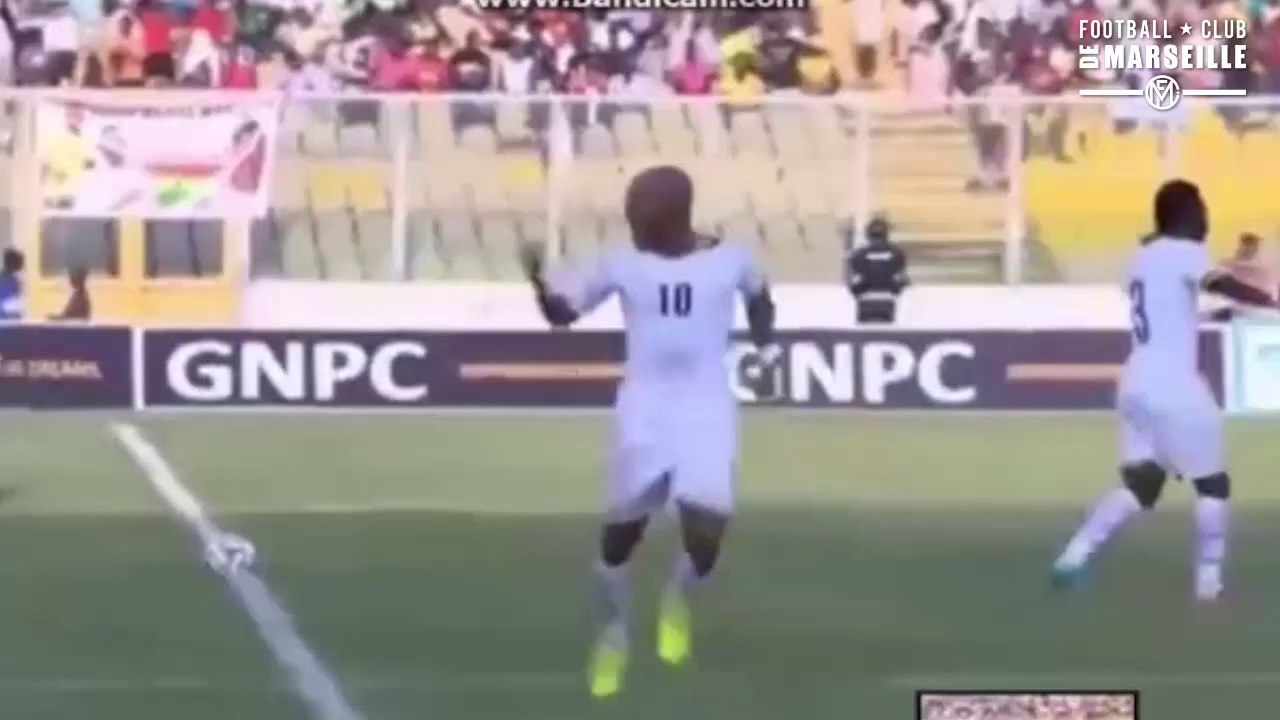 But d'André Ayew lors de Ghana - Ouganda