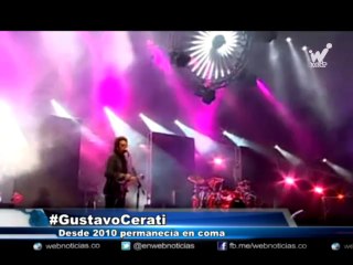 A causa de un paro cardiorespiratorio falleció el músico argentino Gustavo Cerati