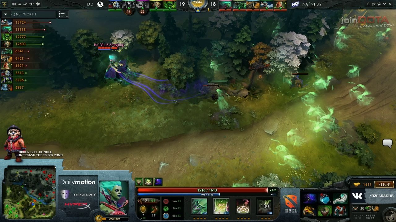 Na'Vi.US vs DD Game 2 - Dota 2 Champions League - @DotACapitalist & @CWMdota