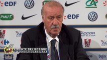 España : Vicente del Bosque valora el debut de los nuevos
