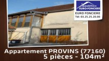 A vendre - appartement - PROVINS (77160) - 5 pièces - 104m²