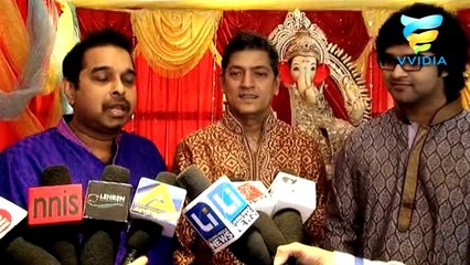 Shankar Mahadevan and Aadesh for Ganpati