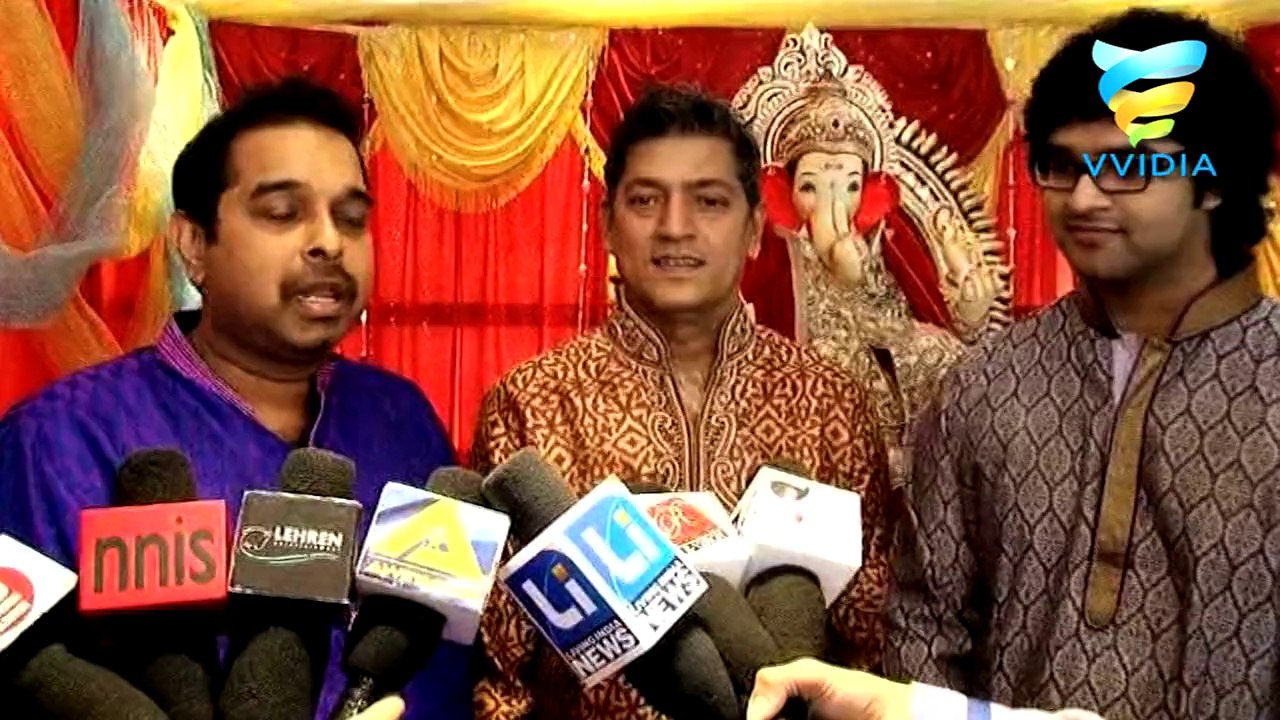 Shankar Mahadevan and Aadesh for Ganpati