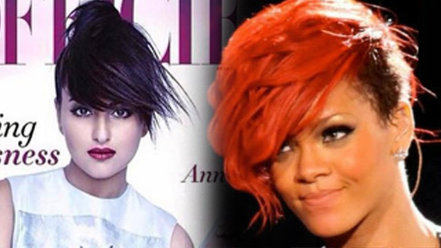 Sonakshi Sinha Copies Hollywood Singer Rihanna !