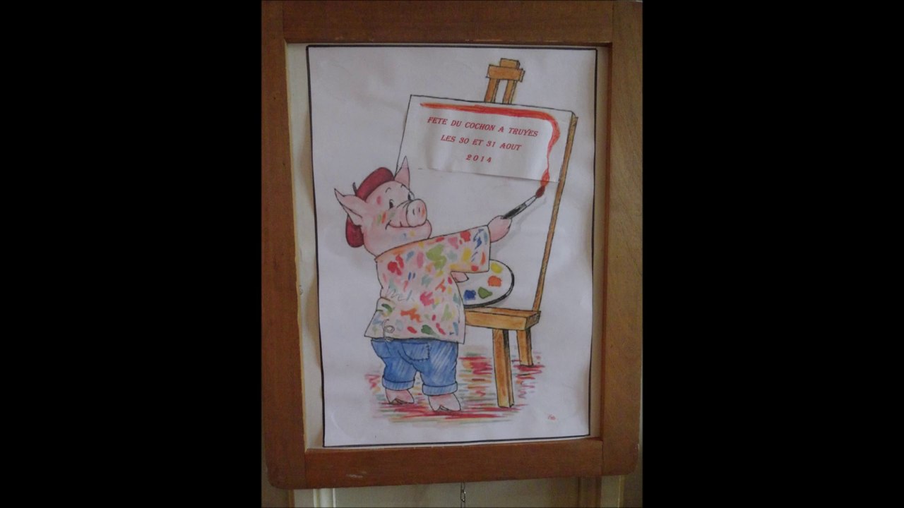 Fête du cochon à Truyes