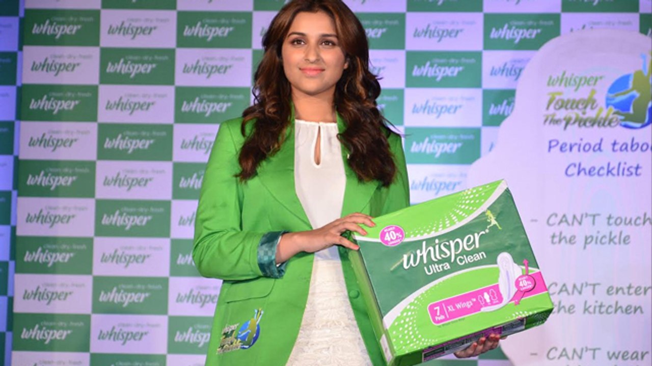 Parineeti Chopra Launches Touch The Pickle Campaign Of Whisper !
