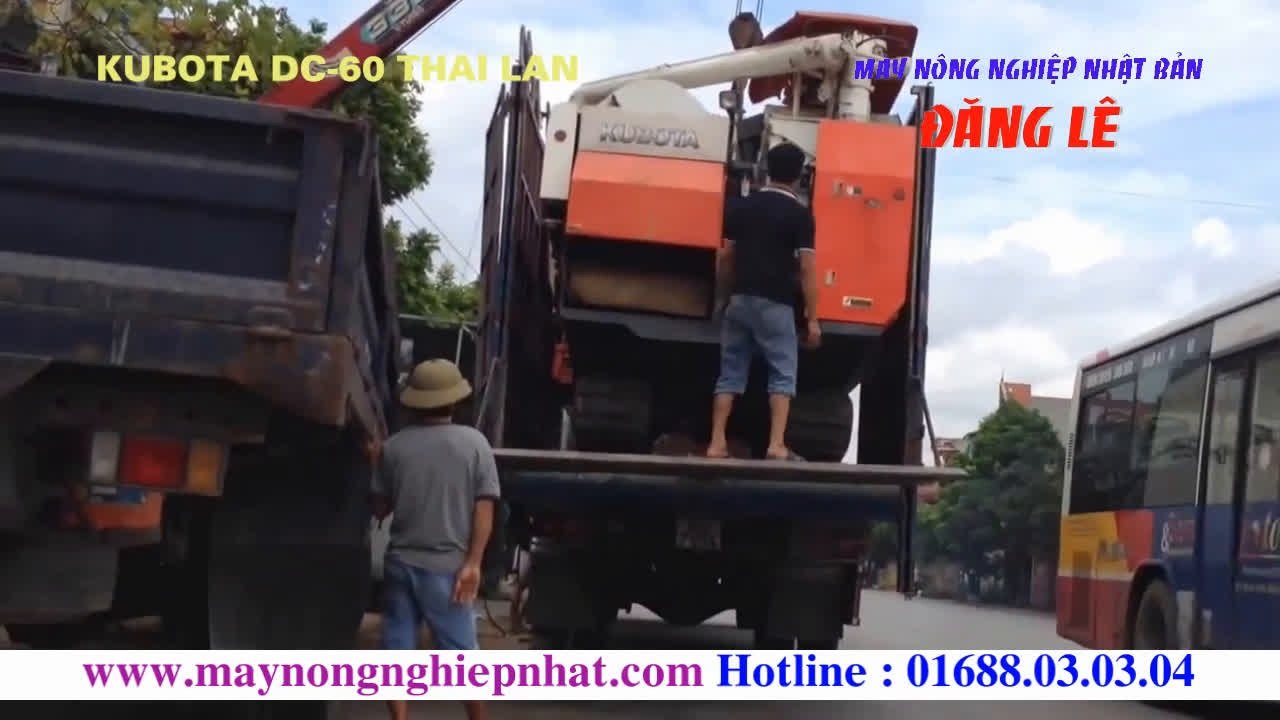 Tháng 9 Đăng lê liên tục về nhiều đợt máy gặt kubota dc-60 kubota dc-68G thái lan máy đẹp nguyên bản giá rẻ nhất Miền Bắc
