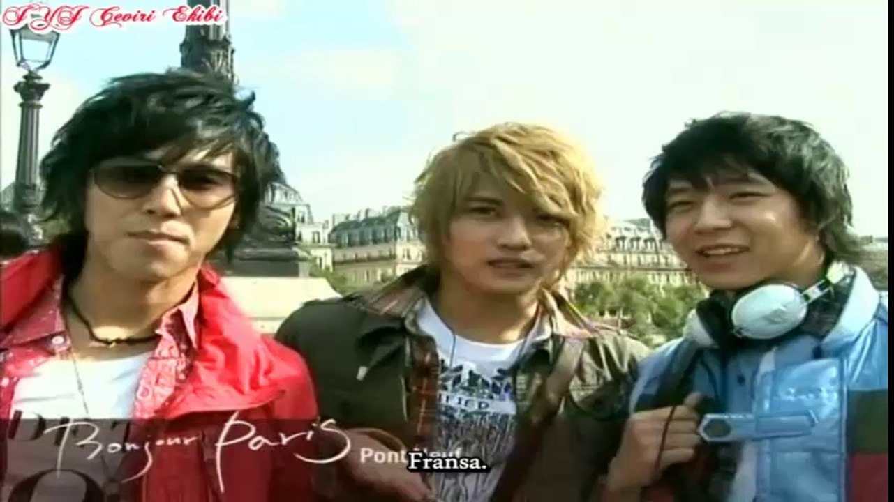 [Türkçe Altyazılı] DBSK - Bonjour Paris Part 1