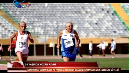 79 YAŞINDA KOŞAN ADAM