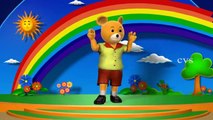 Head shoulders knees and toes 3D Animation English Nursery Rhymes with lyrics