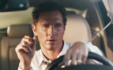 Matthew McConaughey dans la nouvelle publicité Lincoln