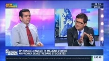 Réduction massive du crédit sur le marché bancaire français, Nicolas Dufourcq, dans GMB – 05/09