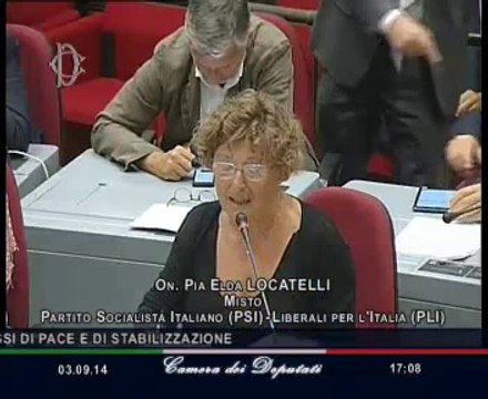 Roma - Proroga delle missioni internazionali (03.09.14)