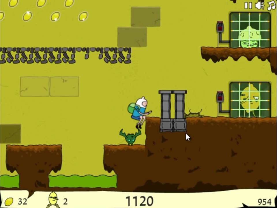 Cartoon Network Games; Adventure Time - Lemon Break [Gameplay_Walkthrough_Playthrough]