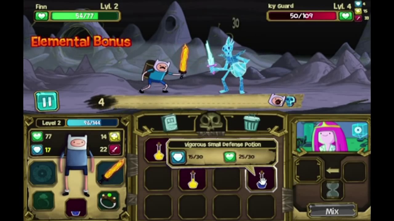 Cartoon Network Games_ Adventure Time - Finn and Bones