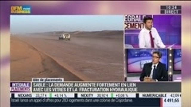 Investir sur le sable, une de ces matières premières qui montent en puissance: Raphaël Dubois, dans Intégrale Placements – 05/09