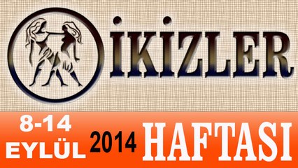 İKİZLER Burcu, HAFTALIK Astroloji Yorumu, 8-14 EYLÜL 2014, Astrolog DEMET BALTACI Bilinç Okulu