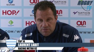 TOP 14 avant match ASM Clermont-Racing Metro 92 - Lorenzetti-Labit-Travers-Thomas-Dumoulin