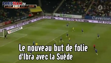 Le joli but d'Ibra avec la Suède