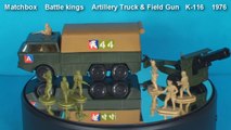 Matchbox Cars    Battle kings    Artillery Truck  Field Gun   K116    1976