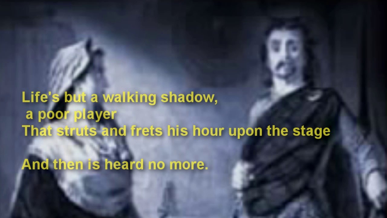 Macbeth - William Shakespeare -  Act 5, Scene 5, lines 19-28