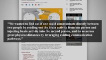 Researchers Achieve Long Distance Brain-To-Brain Communication