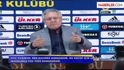 Aziz Yıldırım: Adalet Sağlandıktan Sonra El Sıkışacağız