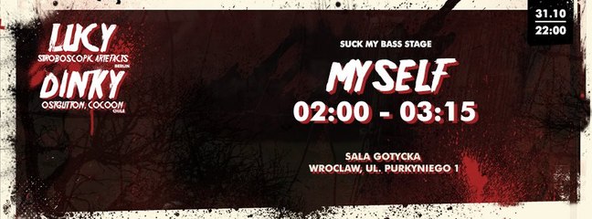 Halloween: Monsters Inside Us with Lucy & Dinky @ Sala Gotycka, Wrocław