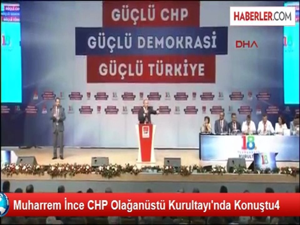 Muharrem İnce CHP Olağanüstü Kurultayı'nda Konuştu4