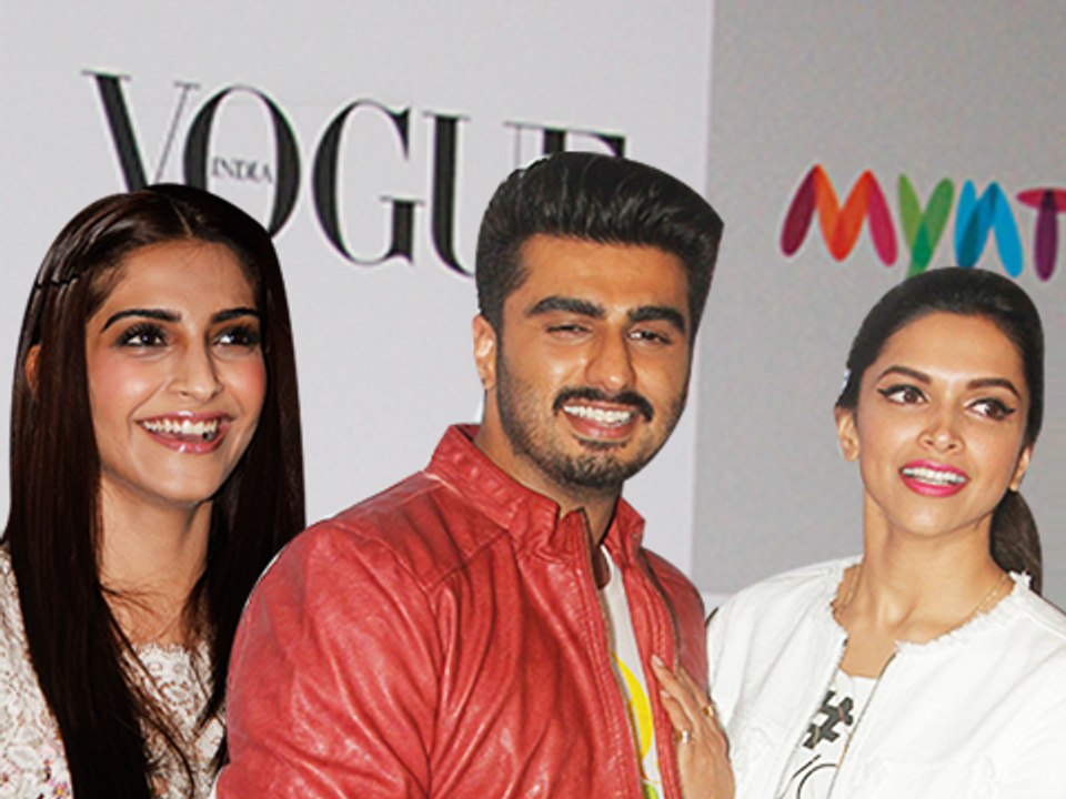 Bollywood Celebs At The Vogue Night Out | Deepika Padukone | Sonam Kapoor | Arjun Kapoor