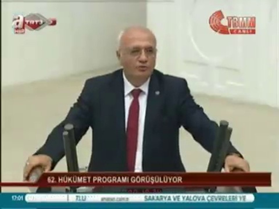 62. Hükümet Programı TBMM Genel Kurulun da. Ak Parti Grubu Adına Başkanvekili Mustafa Elitaş Konuşuyor